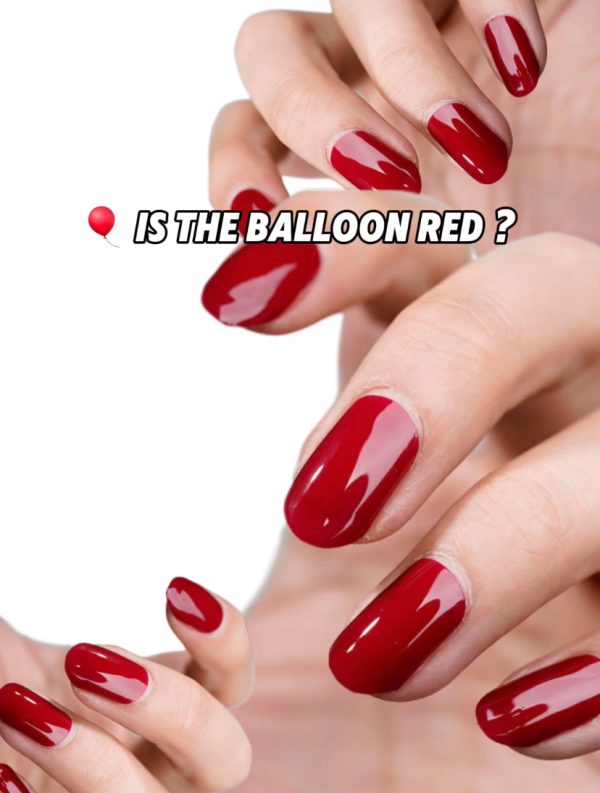 🎈Is the balloon red ?